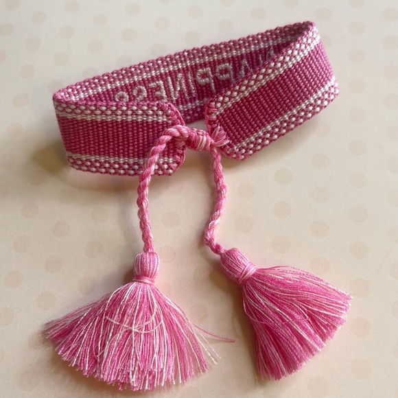 Happiness Bohemia Embroidery letter tassel Bracelet handmade Adjustable … - Picture 4 of 8